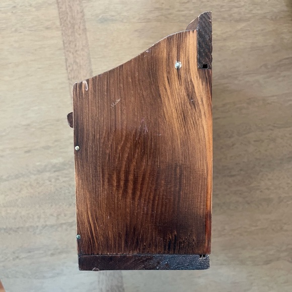 Vintage 1970s Wooden Farmhouse Style Recipe Box - Picture 4 of 10